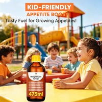 Private Label Gewichtszunahme-Sirup für Frauen und Männer Energiemanagement Kalorien-Appetitanreger Gewichtszunahme-Stimulans
