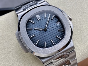 Montre mécanique de luxe de qualité supérieure, étanche, 40 mm, mouvement ETA 324 d'usine 3K, épaisseur 8,2 mm, montre PP bleue 5711 - Product Image 2