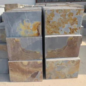 Natural Rusty Slate Paving Stone Tile