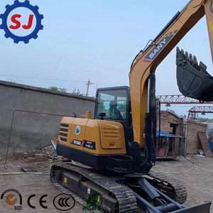 Miniexcavadora SANY SY55C Usada |   Excavadora de cadenas de 5 toneladas |   Excavadora Hidráulica Compacta con Motor Isuzu en Venta - Product Image 2