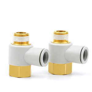 ข้อต่อเกลียวเดี่ยว DDE Dade Pneumatics รุ่น KQ2VF04/06/08/10/12-M5/01/02/03/04S อุปกรณ์โลหะ - Product Image 1