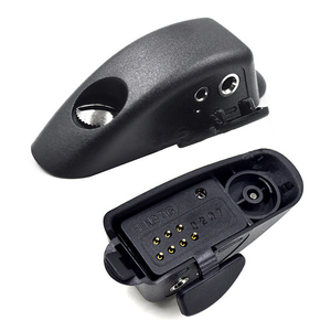 Walkie Talkie 2 có dây không khí Ống Acoustic PTT tai nghe Tai nghe âm thanh Adapter Tai mic cho Motorola <span class=keywords><strong>GP328</strong></span> GP338 gp340 gp1280 ht750 - Product Image 1