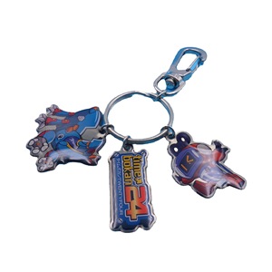 <b>Anime</b> <b>Keychain</b> With Stainless Steel Tags And Epoxy Design 30mm Business Gift - Product Image 5