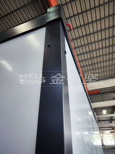 WELLCAMP <span class=keywords><strong>Grossiste</strong></span> Maison Conteneur Pliante <span class=keywords><strong>de</strong></span> Type Z Design Moderne Respirant Hôtel Chantier <span class=keywords><strong>de</strong></span> Construction Bureau Logement pour Réfugiés - Product Image 4