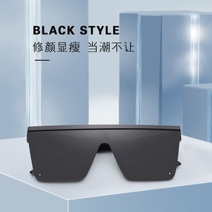 Gafas de sol Ln con montura cuadrada, lentes de PC, protección UV400, gafas de sol unisex de moda, tipo 3, transmitancia - Product Image 4