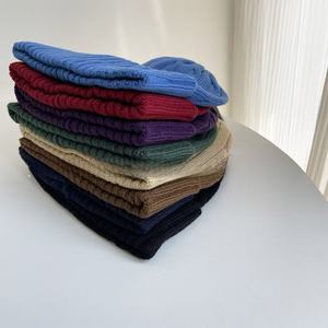 Topi rajut bordir kasual musim gugur, topi dingin pasangan, topi rajut kabel modis Po <span class=keywords><strong>Lo</strong></span> kasual musim dingin - Product Image 4