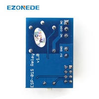 ESP8266 ESP-01S 5V WiFi modul relai hal pintar rumah pengendali jarak jauh beralih aplikasi telepon ESP01 ESP-01 modul WIFI tanpa kabel