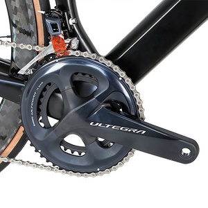 Vélo de course sur route en fibre de carbone à 22 vitesses, avec freins à disque hydrauliques intégrés et entièrement dissimulés, modèle Ome-xindiannnao - Product Image 2