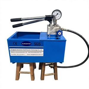 Otomotiv Endüstrisi Yüksek Basınçlı Hidrostatik Kimyasal Testler (Su) için Suncenter SMP300 Manuel Pistonlu Pompa CE Sertifikalı - Product Image 4