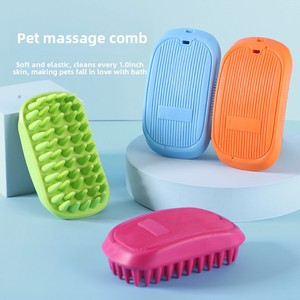 Spazzola e Pettine Massaggiante Morbido in TPR per Cani, Strumento per la Rimozione dei Peli Fluttuanti durante il Bagno e la Toelettatura degli Animali Domestici - Product Image 3