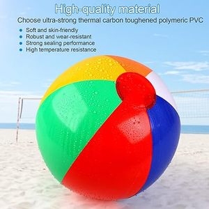 Ballons de plage de haute qualité avec logo personnalisé, couleur arc-en-ciel, ballons de piscine pour piscine - Product Image 6