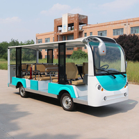 Navette Électrique 8-14 Places, Voiture Touristique 14 Passagers de Haute Qualité, Mini Bus de Visite Touristique