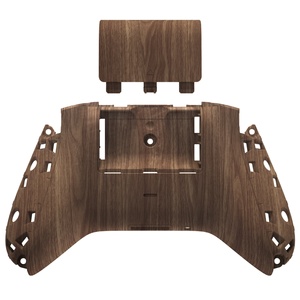 Boîtier arrière en bois grainé pour manette Xbox Series X S avec couvercle de batterie - Product Image 1