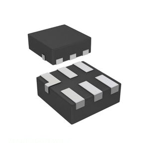 Composants de circuit électronique logique 6 XFDFN 74AUP2G07FW4-7 Distributeur autorisé - Product Image 1