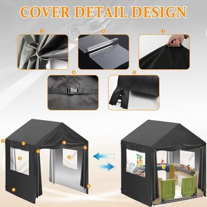 Cubierta Protectora Impermeable para Patio Trasero, de Oxford 210D, para Casa de Juegos <span class=keywords><strong>Infantil</strong></span>, Protección Contra el Polvo, Artículos para el Hogar - Product Image 3
