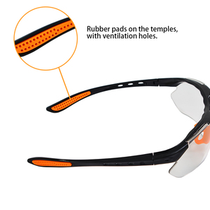 Lunettes de protection <span class=keywords><strong>anti</strong></span>-vent, <span class=keywords><strong>anti</strong></span>-buée, <span class=keywords><strong>anti</strong></span>-sable, <span class=keywords><strong>anti</strong></span>-poussière, résistantes aux chocs, lunettes de sécurité pour le travail, protection du travail - Product Image 5