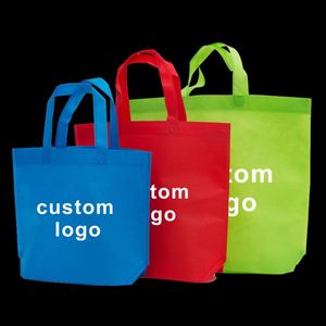Bolsas de Tela Impresas de Buena Calidad, Bolsas de Compras Económicas de Tela No Tejida con Logotipo Personalizado - Product Image 2
