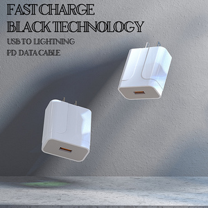 หัวแปลง1A QC3.0ปลั๊กเสียบ USB ชาร์จเร็วอะแดปเตอร์ชาร์จเร็วสำหรับโทรศัพท์มือถือแอนดรอยด์ไอโฟน - Product Image 3