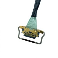 Rakitan Kabel Kepala Robot 50 Pin Kustom I-P-EX 20373 20634 Konektor Pitch 0.4mm Rakitan Kabel Mikro-Koaksial untuk Robotika AI
