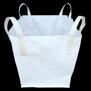 Tas <span class=keywords><strong>Jumbo</strong></span> 1000kg pabrik berpengalaman 5:1/6:1 PP Virgin murah tas Bigbag cerat untuk tas FIBC 1000kg jumlah besar - Product Image 1