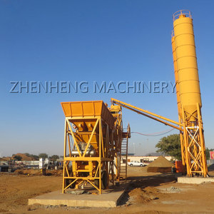 Planta Mezcladora de Cemento HZS60 con Motor de Caja de Cambios Controlado por PLC - Product Image 3