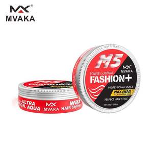 Profesyonel Ultra tutun saç şekillendirici Aqua saç jeli balmumu yüksek parlaklık şekillendirici vaks bukle kenar kontrolü olmayan yapışkan saç vaksı - Product Image 5