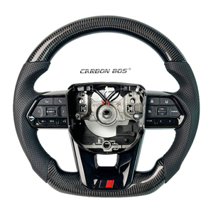 Para <span class=keywords><strong>Toyota</strong></span> Land Cruiser LC300 negro fibra de carbono exquisita mano de obra volante para <span class=keywords><strong>Toyota</strong></span> LC300 ventas directas de fábrica - Product Image 3