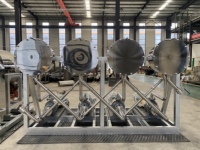 10 TPH Cassave Zetmeel Productielijn RVS Machine voor Zetmeelverwerkingsinstallatie Cassave Schiller+Kruiser+Ontwateringsapparaat+Droger