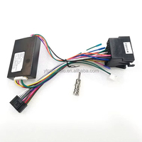 Autoradio Android 16PIN Power Wiring Harness CANbus Box Compatible Renault Duster Dacia Kwid Laguna 3 2009 Audio Video Cables