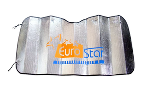 Parasol Personalizado para Coche con Logotipo Impreso, Plegable, de Burbuja, de PE y Lámina de Aluminio para Ventana Delantera Lateral - Product Image 2