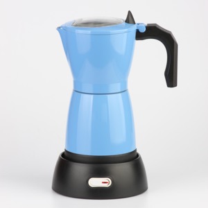 Pressé violet électrique café expresso moka maker 3-6 Tasses de qualité alimentaire <span class=keywords><strong>prix</strong></span> usine - Product Image 2