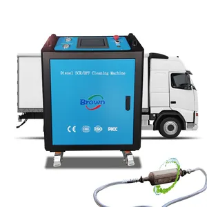 Máquina de limpieza de agua con filtro SCR DPF de Reparación Automotriz móvil con limpieza cíclica sin quitarla