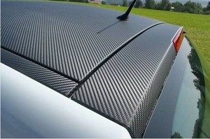 <span class=keywords><strong>Film</strong></span> d'enveloppe automobile en vinyle noir en fibre de carbone de grande quantité pour le bricolage anti-rayures du corps facile à installer sans gâchis (1.52*17m) - Product Image 5