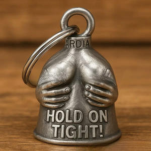 Campana de Protección para Motocicleta, Estilo Punk Retro Moderno, Diseño Abstracto Divertido, Artesanía Metálica para Motociclistas - Product Image 6