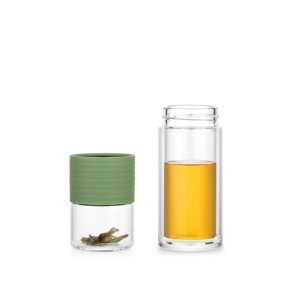 <span class=keywords><strong>Tasse</strong></span> à <span class=keywords><strong>thé</strong></span> en verre à double paroi SAMADOYO, résistante à la chaleur, portable, 238 ml, sans BPA, avec <span class=keywords><strong>filtre</strong></span> en acier inoxydable - Product Image 2