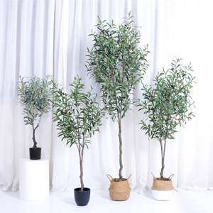 <span class=keywords><strong>Bonsai</strong></span> grande decoración artificial al aire libre los árboles de plástico ornamentales artificial árbol de Olivo - Product Image 5