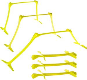 Equipo de entrenamiento de agilidad deportiva, con escalera de entrenamiento y conos de fútbol, juego de entrenamiento de velocidad y agilidad, 2 unidades - Product Image 3