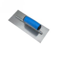 Truelle à encoche en V de 280mm en acier inoxydable durable de qualité industrielle Offre Spéciale pour une pose précise de carreaux et une application de coulis