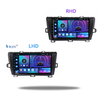 Lecteur multimédia vidéo pour voiture BQCC 9 pouces, écran Android, processeur octa-core, 4G, GPS, WIFI, DSP, Carplay pour Toyota Prius 3 XW30 2009 - 2015
