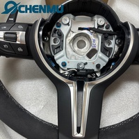 Volant en Faux Suède Complet pour BMW M M3 M5 M6 F20 F21 F06 F07 F10 F11 F12 F13 F30 F32 F80 F91 E90 E91 E92 X1 X2 X3 X4 X5 X6