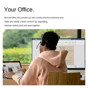 Microsoft 365 para Office 365 Edición Hogar y Personal, Clave Original <span class=keywords><strong>2021</strong></span>, Código de Activación Permanente, Hecho en China - Product Image 4