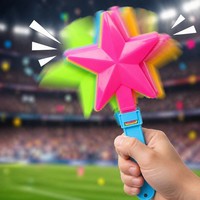 Alat Penghasil Suara Tepuk Tangan Plastik untuk Acara Olahraga, Perlengkapan Sorak-Sorai Berdampak Tinggi, Souvenir Stadion, dan Hadiah Pesta