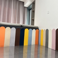 Autocollant mural auto-adhésif anti-collision et imperméable pour chambre d'enfant, décoration murale pour couloir