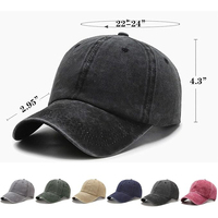 Gorra de Béisbol Vintage OEM, Lavada, Lisa, Estilo Desgastado, para Hombre y Mujer