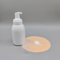 Flacon vide pour mousse corporelle PET 250 ml 350 ml 16 oz 500 ml, forme ronde, opaque, avec pompe pulvérisateur, emballage pour savon liquide
