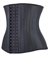 Entrenador de cintura para mujer, corsé, pérdida de peso, camiseta sin mangas adelgazante, ropa moldeadora negra