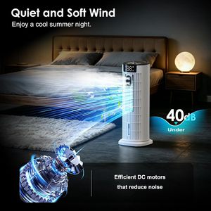 Enfriador de Aire Evaporativo CoamoTrail Tower de 1000 ml con Control Remoto para Uso Doméstico - Product Image 3
