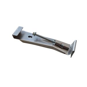 Crochets de <span class=keywords><strong>gouttière</strong></span> en alliage d'aluminium poli JG avec vis pré-insérées, supports de type K dissimulés pour les systèmes de drainage extérieurs - Product Image 5