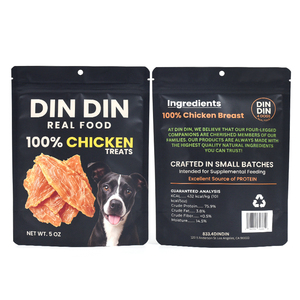 Sacchetto Doypack Personalizzato Stampato per Alimenti, Antiodore, con Foro Rotondo per Appendere e Chiusura a Zip Richiudibile, per Snack e Cibo per Animali Domestici, Sacchetti Mylar - Product Image 2