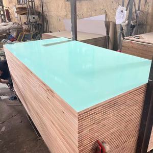 18mm Waterproof Colors Melamine <strong>Blockboard</strong> Faced Falcata <strong>Pine</strong> Core Block Board - Product Image 5